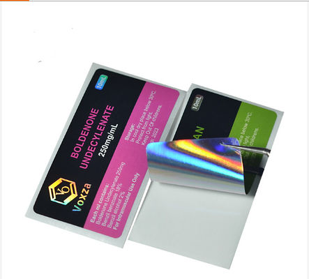 ฉลากขวดโฮโลแกรม 3x6 ซม., ฉลากขวดน้ำมันหอมระเหย UV พิมพ์ Printing