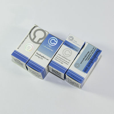 กล่องกระดาษแข็งรีไซเคิลทางการแพทย์ 350g ความกว้าง 25 มม. ISO Certification