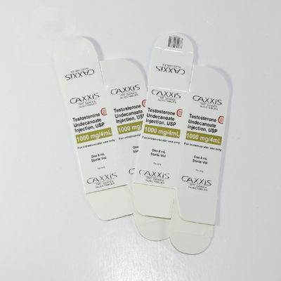 Pantone Color Biodegradable 10ml Vial Boxes สำหรับบรรจุภัณฑ์ยา