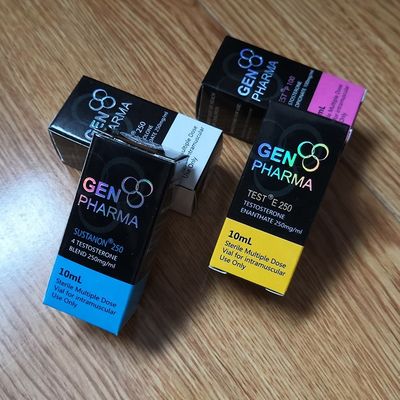 กล่องบรรจุภัณฑ์โฮโลแกรมสูง 60 มม. 300g / M2 สำหรับขวด 10mlml