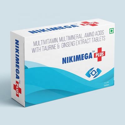 กล่องกระดาษแข็งพับได้ 400gsm, กล่องบรรจุภัณฑ์ทางการแพทย์ความสูง 8 ซม.