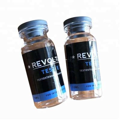 Anti Fake Holographic Vinyl 10ml Vial Labels สี CMYK สำหรับยา