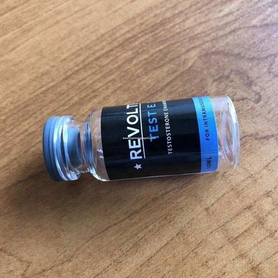 Anti Fake Holographic Vinyl 10ml Vial Labels สี CMYK สำหรับยา
