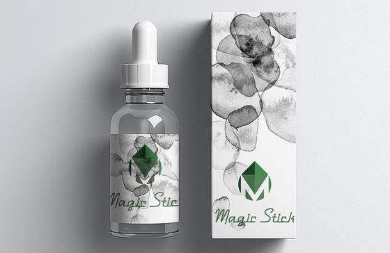 กล่องบรรจุภัณฑ์ยากระดาษแข็ง 350gsm กันน้ำสำหรับขวด 30mlml