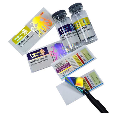 กระดาษเลเซอร์กันน้ำ 10ml ฉลากขวด, ฉลากสติกเกอร์ขวดกว้าง 60 มม.