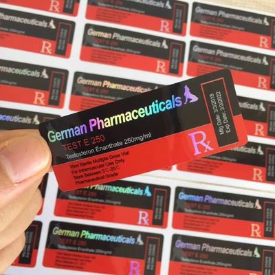 กระดาษเลเซอร์กันน้ำ 10ml ฉลากขวด, ฉลากสติกเกอร์ขวดกว้าง 60 มม.
