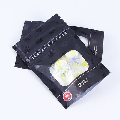 กระเป๋า Ziplock ลามิเนตโฮโลแกรม UV, ถุงโฮโลแกรมฟอยล์อลูมิเนียมแบบใช้ซ้ำได้สำหรับแท็บเล็ตในช่องปาก